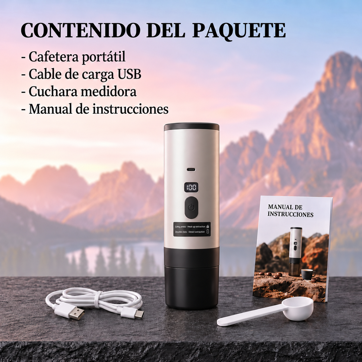 Cafetera Espresso Portátil Outdoor