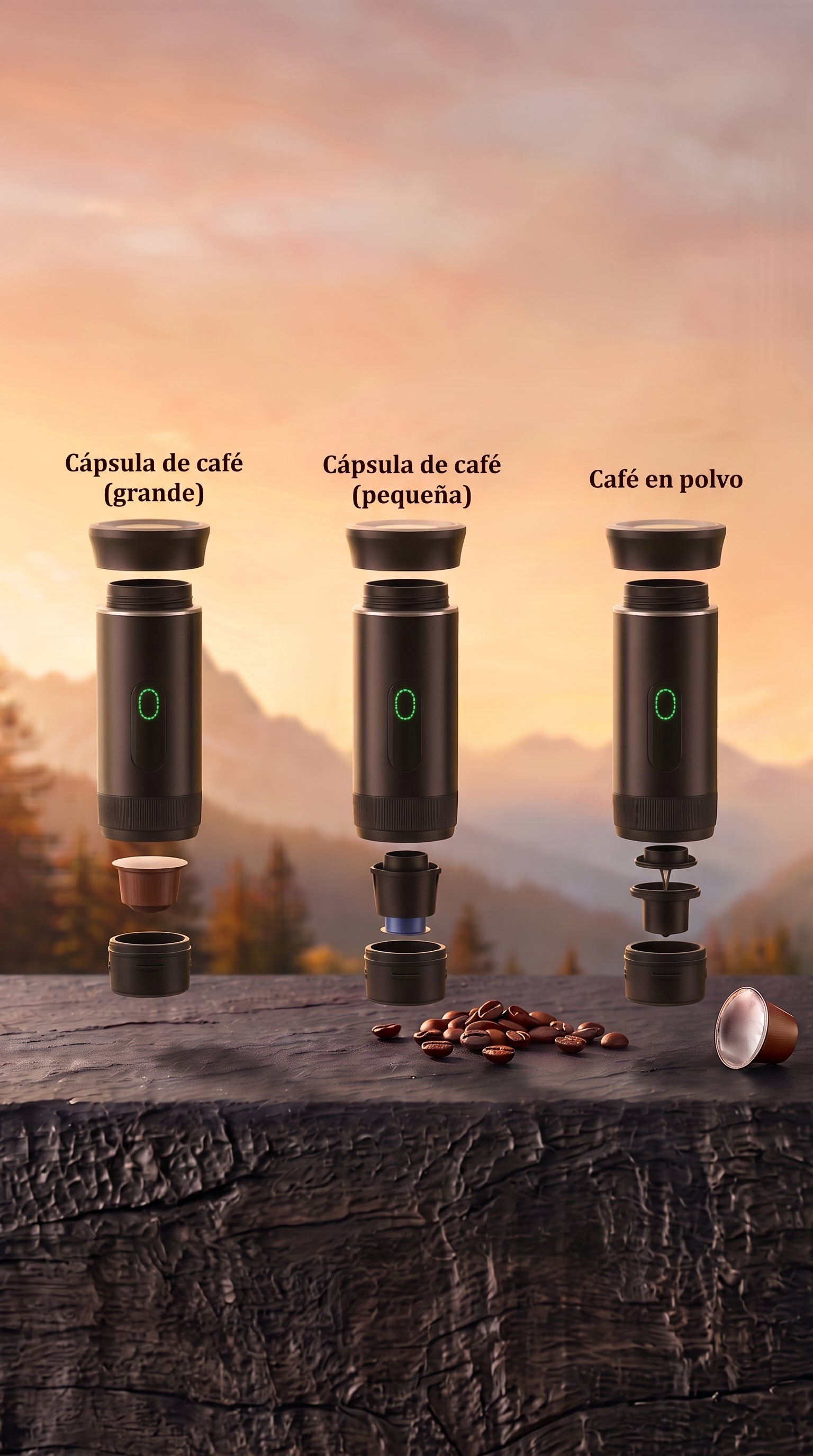 Cafetera Portátil 4X4